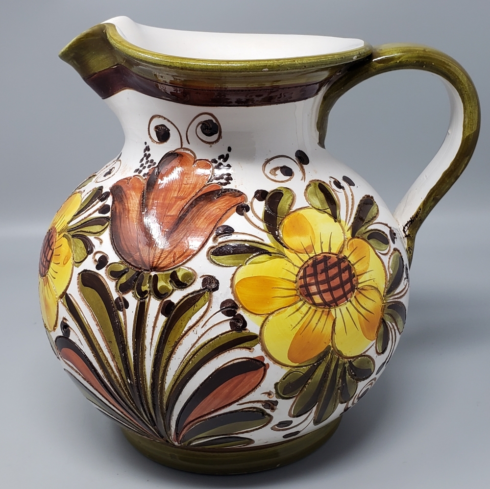 Toscana Pottery Pitcher